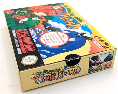 Super Mario World 2 Yoshi\'s Island - Komplet i Æske - SNES - (SCN) (B Grade) (Genbrug)